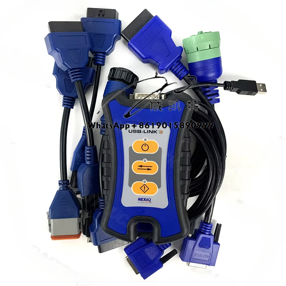 Engine Analyzer for Nexiq Usb Link 2 Nexiq Usb Link 3 Nexiq 3 +7 Cables diesel Truck Scanner