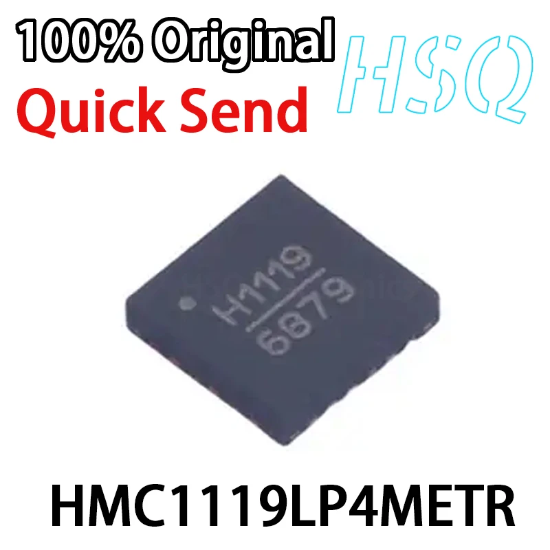 1PCS New HMC1119LP4METR Screen Printed H1119 QFN24 RF Chip RF Digital Attenuator Integrated IC