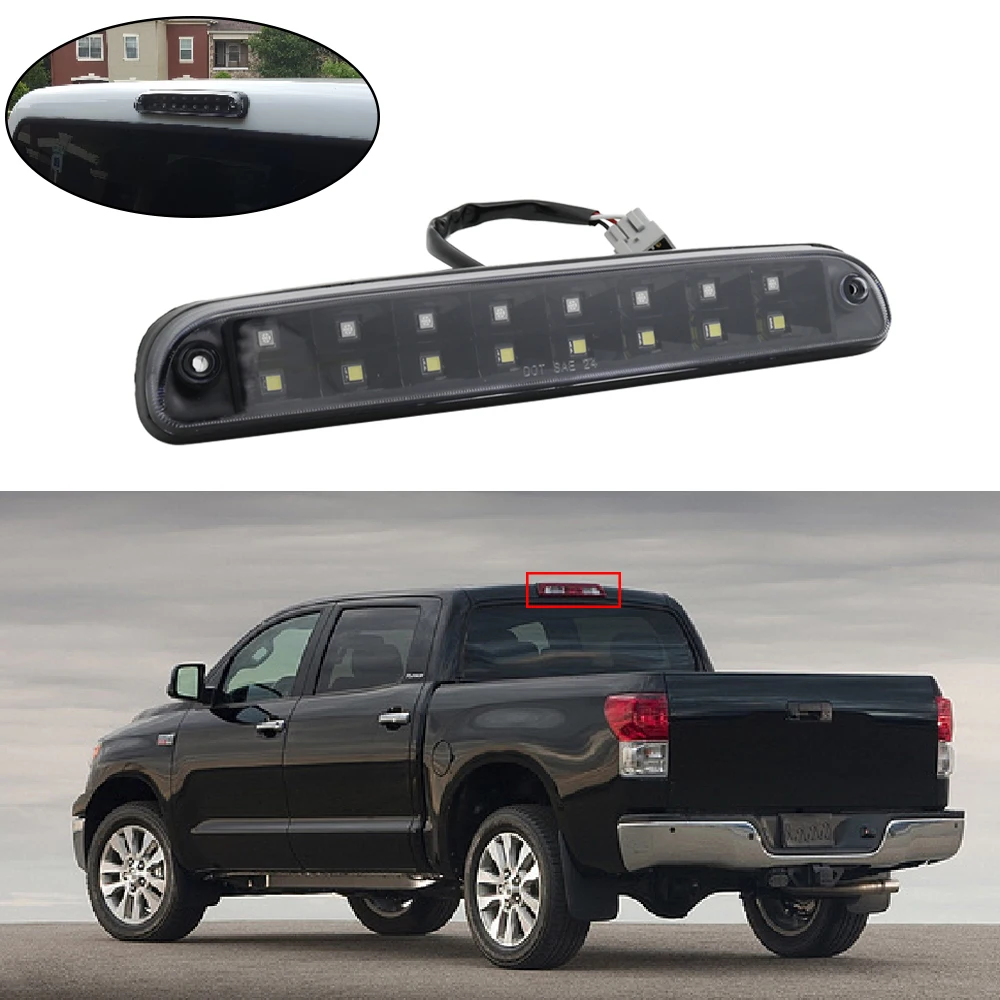 Waterproof High Stop Roof Cargo LED 3rd Third Brake LED Tail Light Lamp For Ford Ranger F250 F350 1999-2016