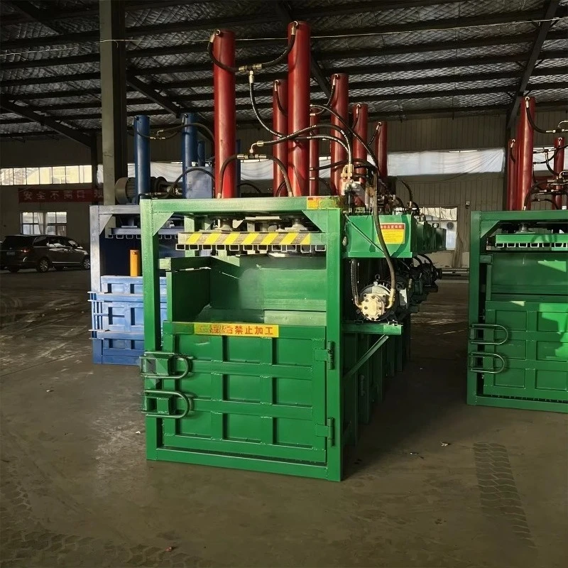 Customizable Vertical Hydraulic Baler 40 Ton with PLC System for Cardboard Plastic Can Textile Fiber Scrap Processing