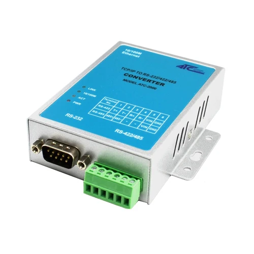 TCP/IP - RS-232/422/485 コンバータ (ATC-2000)
