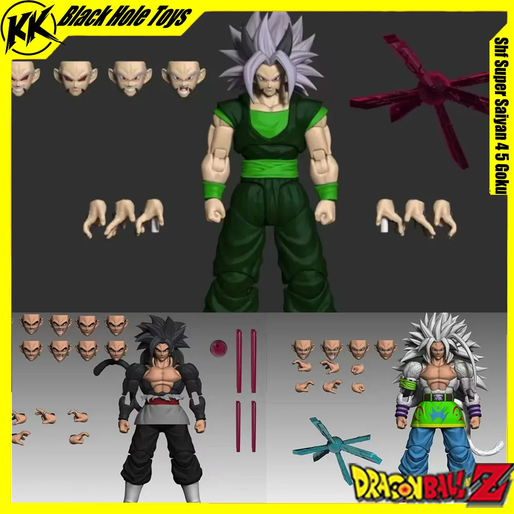 

Black Hole Toys Shf Super Saiyan 4 5 Goku Gohan Фигурка Dragon Ball Фигурка Goku'Son Xicor Модель игрушки Коллекционные игрушки Gfit Toys