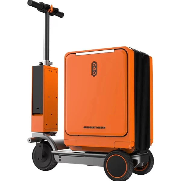 Electric Suitcase Detachable Battery Able To Board Airplanes Extendable PC Material Password Lock Electric Luggage Compartment