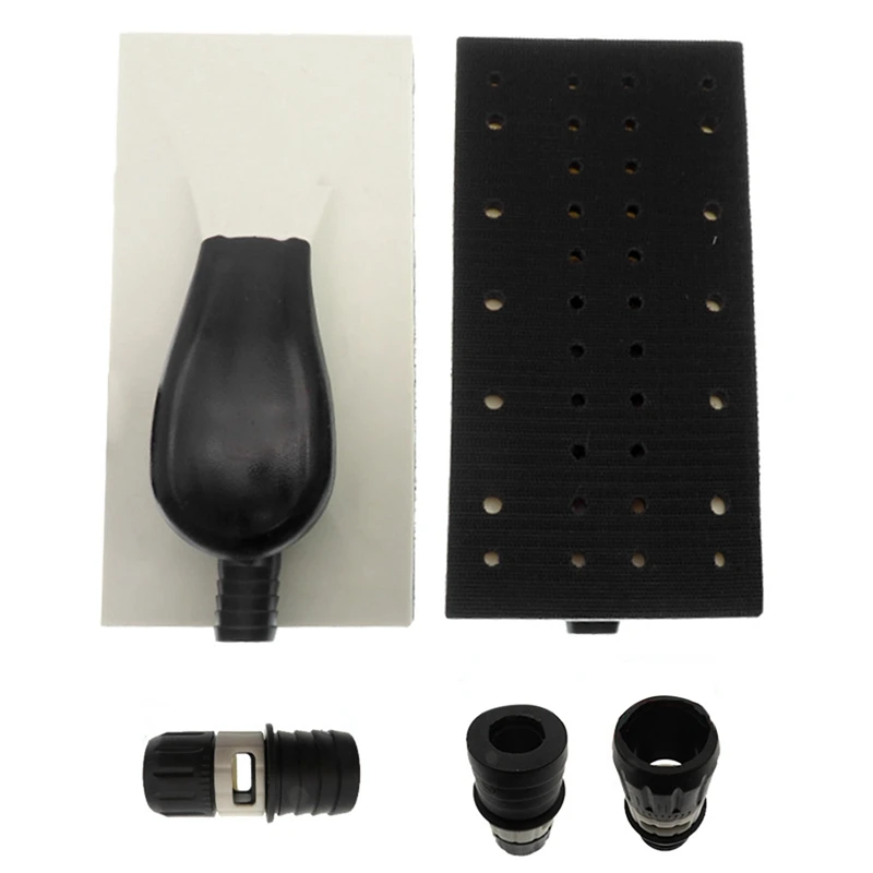 كتلة صنفرة يدوية خالية من الغبار ، صنفرة يدوية شبكية خطاف وحلقة ، أداة طحن لطحن الخشب الجاف وتلميله