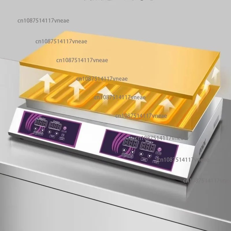 Double Pan 110v 220v Electric Heating Muffin Fluffy Cake Souffle Making Machine