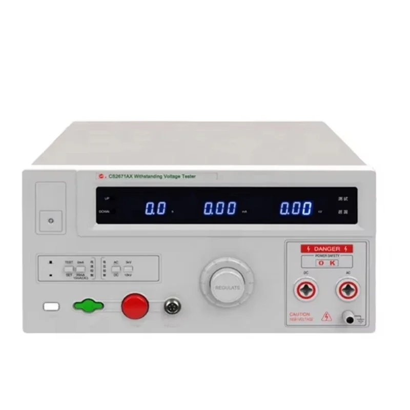 CS2671AX Digital AC/DC 10KV withstanding volta tester Manual Electronic Power Wave Style 1 Year Equipment Machine Testing