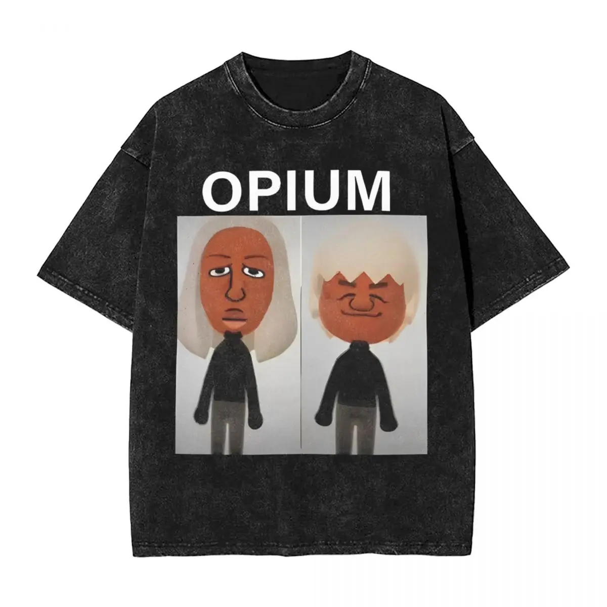 

Ken Carson Destroy Lonely Washed T-Shirt Male Funny Wii Characters Meme Cotton T Shirts Summer O Neck Tees Oversized Clothing