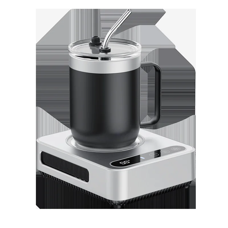 Quick Cooling Coaster Hot and Cold Refrigeration Constant Temperature Office Desktop Refrigerator Beverage Chilled