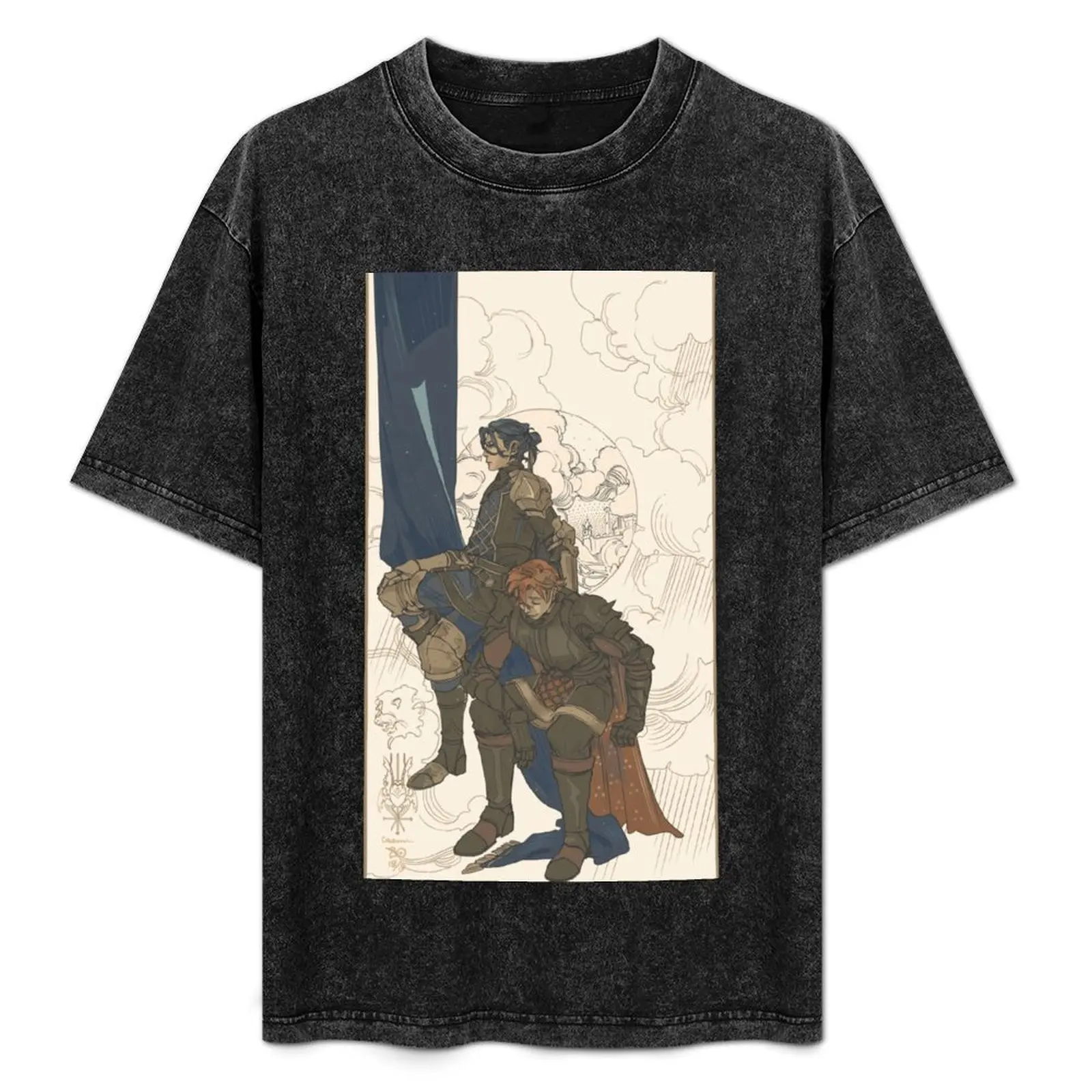 Felix and Sylvain T-Shirt Urban Casual Loose Fit Tee