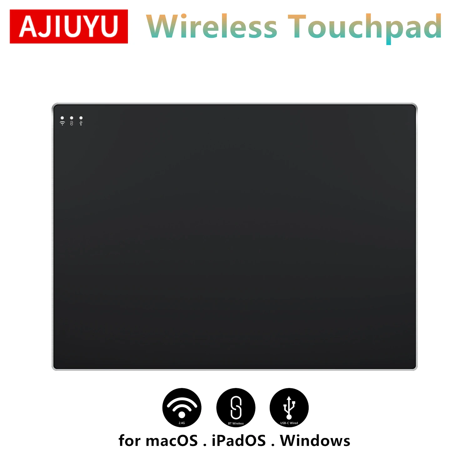 Trackpad Wireless Touchpad for macOS Windows iPad iMac Surface USB-C Wired 2.4G BT PC NoteBook Laptop Multi-touch Key Mouse