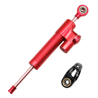 Adjustable Steering Damper for Dualtron Thunder DT3 Zero 10X Electric Scooters Stabilizer Dampers Accessory Red