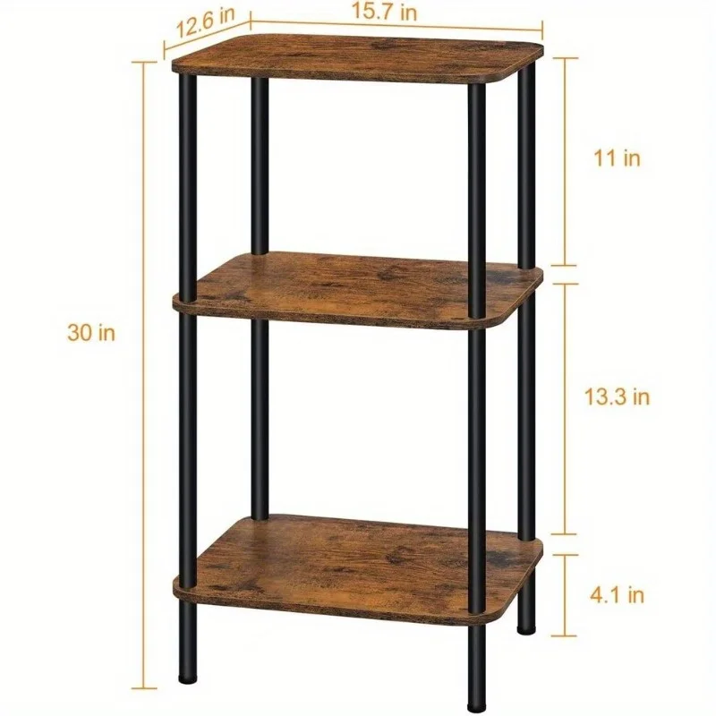 3 Tier Tall End Table 30