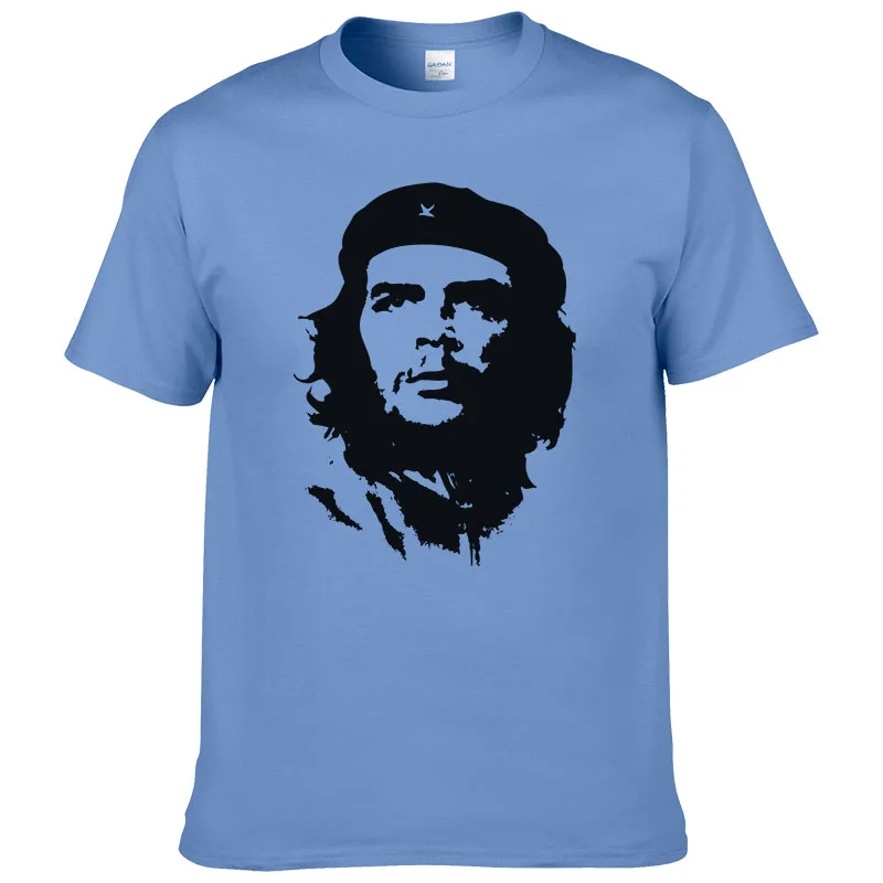 2024 Summer Fashion Che Guevara T Shirt Men Cotton Cool High Quality Printed Tops Short Sleeves Tees #047