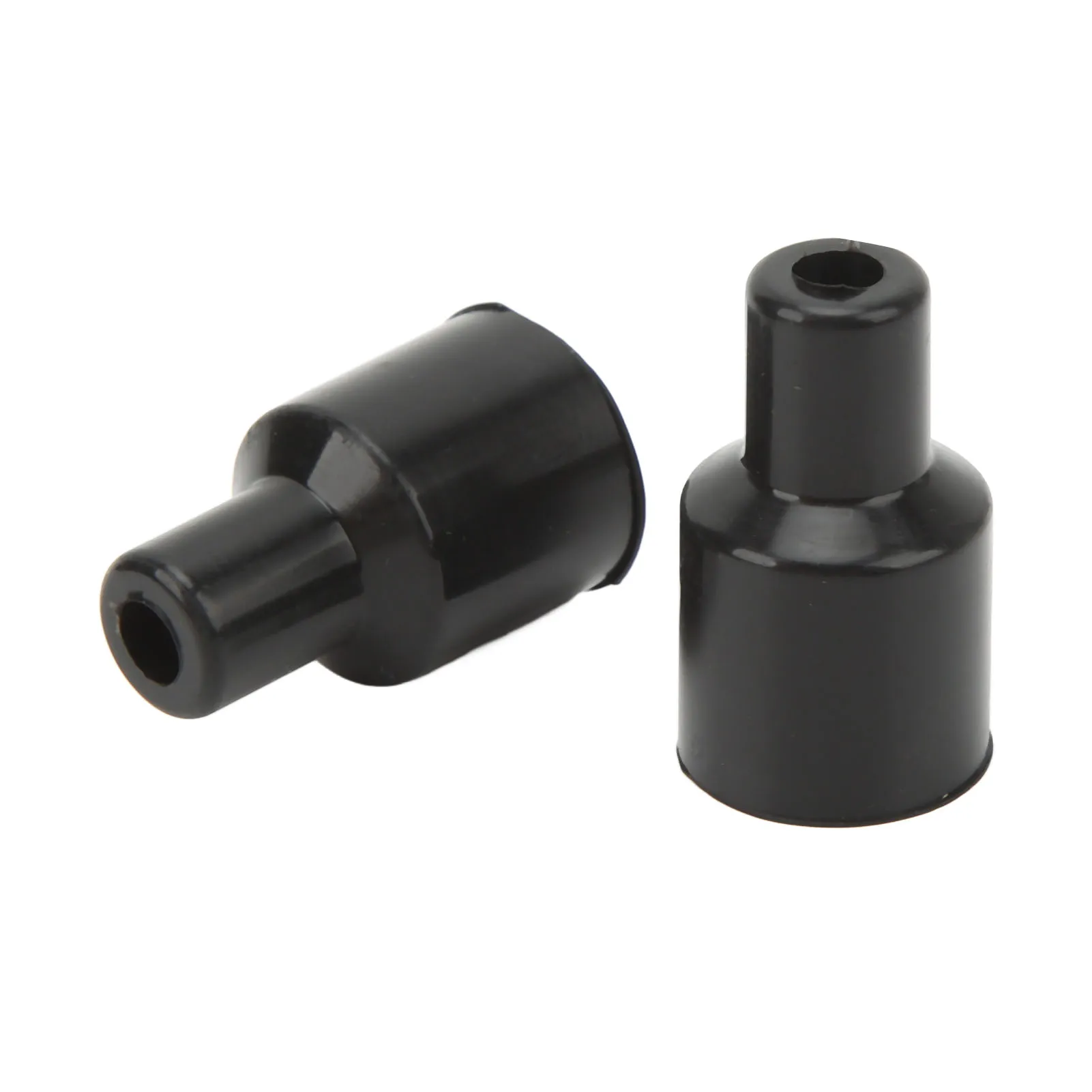 30PCS Spark Plug Coil Wire Boot Black Rubber Material Terminal Kit Fit for 6‑10mm Wires