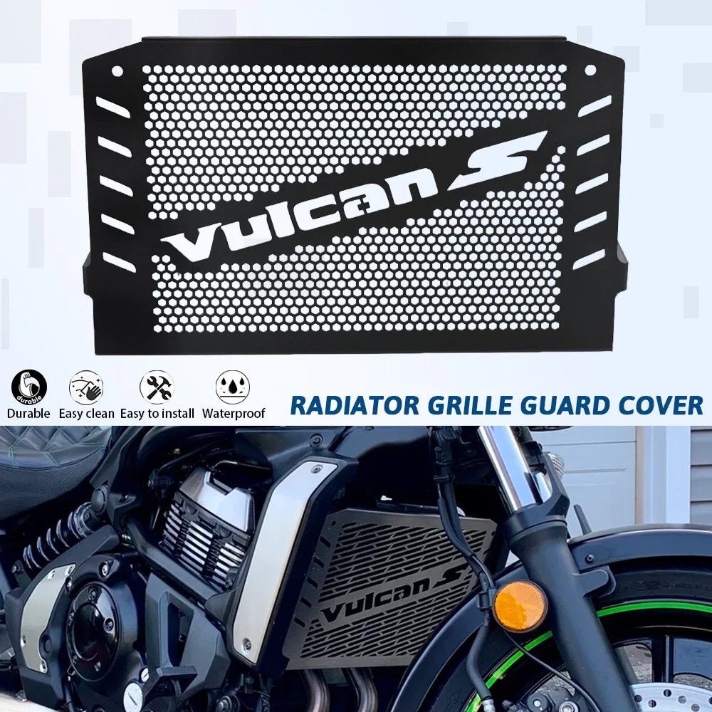 2022 2023 For Kawasaki Vulcan S 650 S650 Motorcycle Radiator Guard Protector Grille Cover 2015 2016 2017 2018 2019 2020 2021