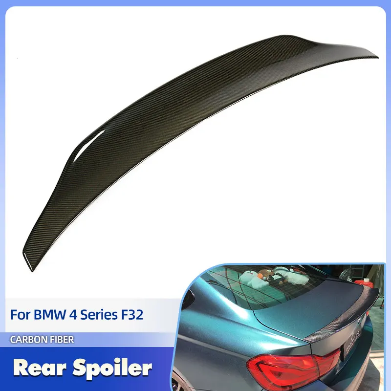 

Задний спойлер (антикрыло) из карбона для BMW 4 серии F32 420i 428i 440i Coupe 2014-2019, гоночный спойлер на багажник, накладка на крышку багажника