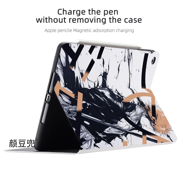 Bleach Anime Kurosaki Ichig Anim для iPad Air 4 5 Mini 5 6, роскошный силиконовый чехол для Pro 12,9 11, iPad 10th Protective Shell Pro13