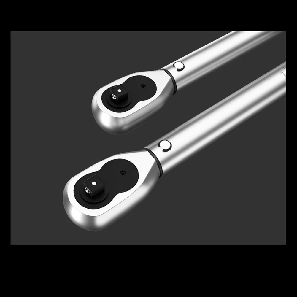 

Professional Chrome Vanadium Steel Torque Wrench Set with 72-Tooth Ratchet and Dual-Scale Engraved Readings in N.m and ft.lb