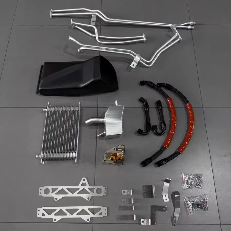GTR/GTR35/R35/R-35 Radiator Kit Engine and Gearbox Oil Cooler with Rapid Cooling Feature