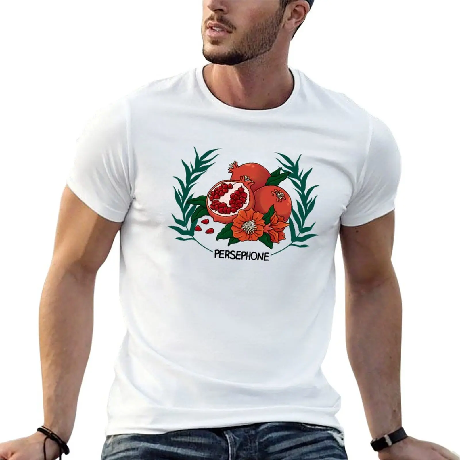 

Persephone inspired cabin symbol T-Shirt t shirts for man cotton soft printed t shirts for man T-Shirt