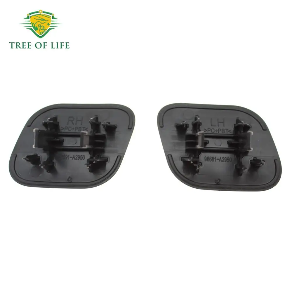 98681-A2950 Front Bumper HeadLight Lamp Washer Spray Cleaning Actuator Cover Cap For KIA CEED 2012-2017 98691-A2950 98681A2950