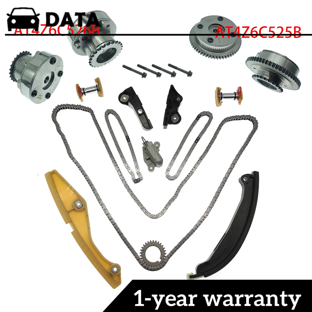 

90738S AT4Z6L266B AT4E6K297 Timing Chain Cam Phaser VVT Gear For Ford Mustang Taurus Transit Explorer F150 For Lincoln MKX MKS