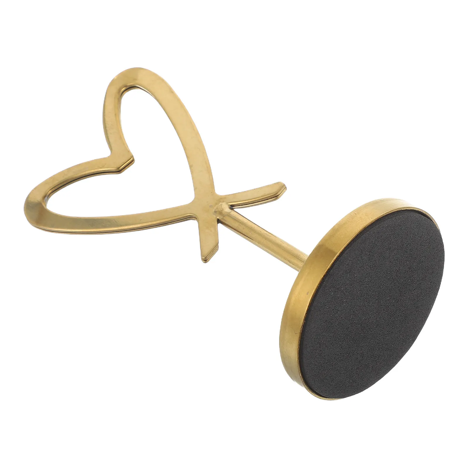 Premium Stainless Steel Heart Design Table Card Holder Memo Clip Picture Stand Name Card Display for Wedding Reception Party