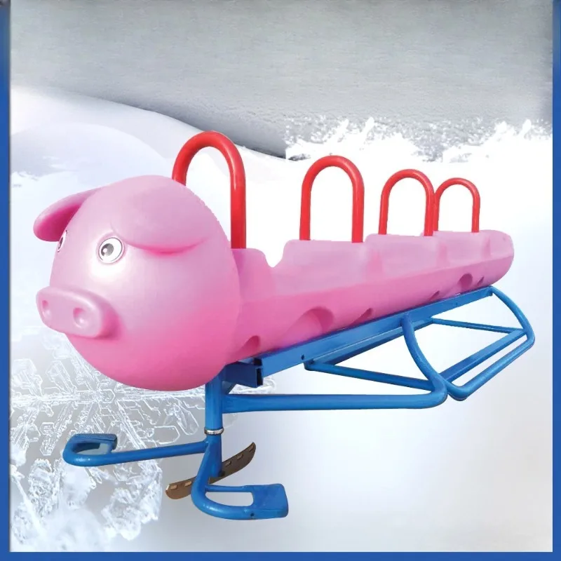 Multiplayer ice car, climbing plough, hand rowing dragon boat, amusement equipment