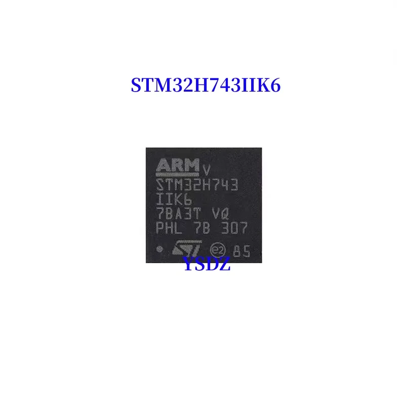 1PCS 100% new original STM32H743IIK6 BGA-176 32H743IIK6 BGA176 32-bit microcontroller chip