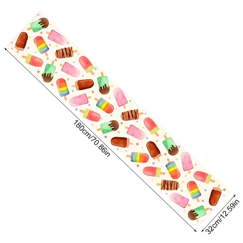 Cactus Sunflower Lavender Watermelon Table Runner Seasonal Spring Kitchen Dining Table Decor Indoor Holiday Easter Home Decor