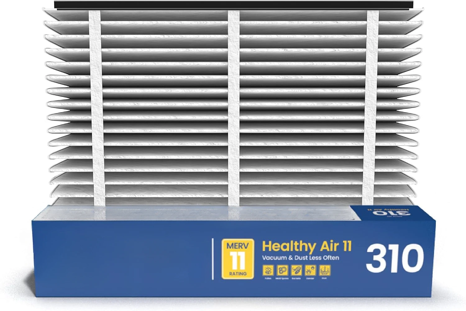 Whole House Air Purifiers - MERV 11, Clean Air & Dust, 20x20x4 Air Filter (Pack of 1)