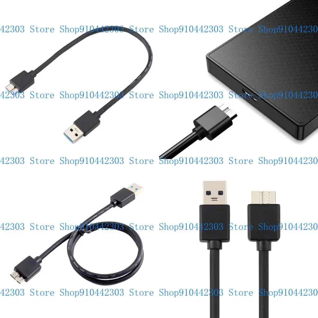 L4MD USB Ein Mann zum Mikro -B -Hochgeschwindigkeitsdatenkabeladapter für Festplattenantrieb – Detail 2