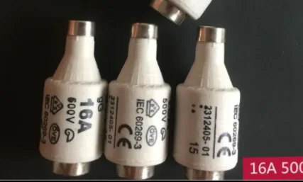 2PCS/LOTS FUSE ETI DII/DIII 2A 4A 6A 10A 16A 20A 25A 32A 35A 50A 60A 500V GG/GL E27 new original