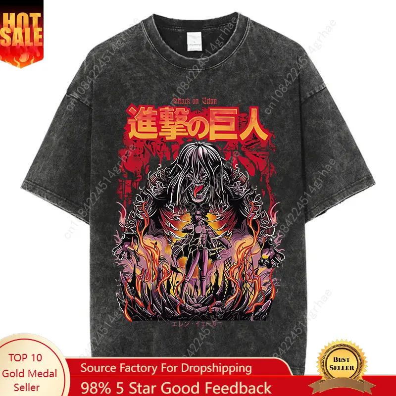 

Harajuku Streetwear Men Oversize T-Shirt Japanese Anime Graphic Vintage Tshirt Summer Short Sleeve Cotton Loose Tops Tees