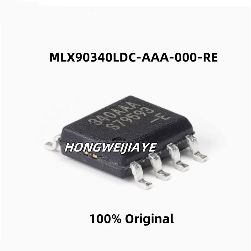 2-5PCS 100% New MLX90340LDC-AAA-000-RE 340AAA SOP-8 Brand New Original Chips ic