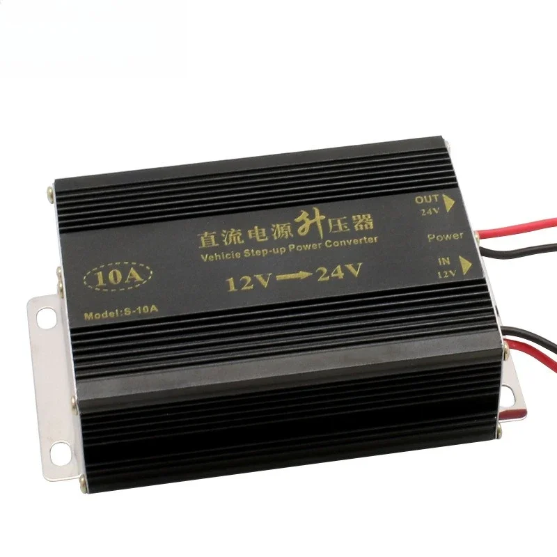 

2025 12 В до 24 В усилитель автомобиля DC 12 В литр 24 В автомобильный преобразователь мощности 10 А четыре функции защиты