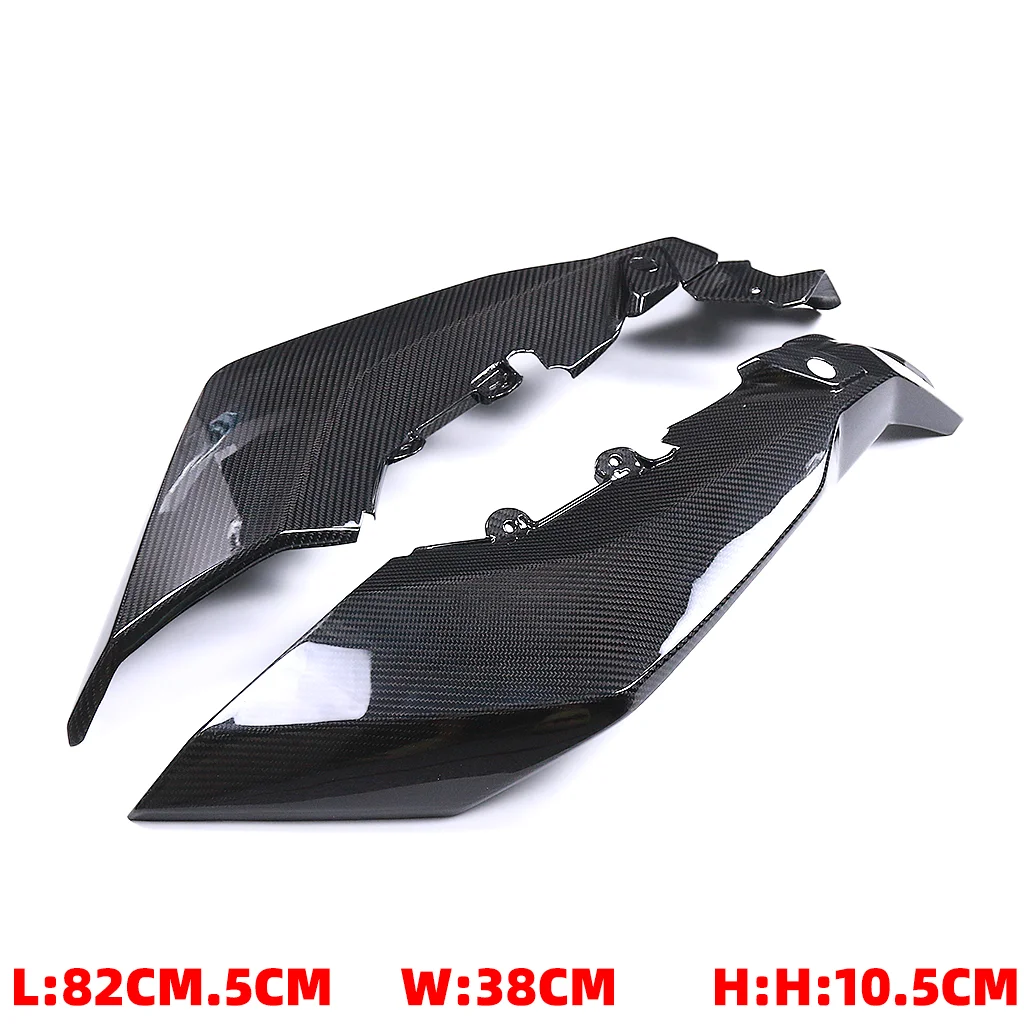 100% koolstofvezel voor BMW S1000XR 2021 2022 2023 Motorfiets modificatie volledige fiets kuip Auto body zijpaneel, voorspatbord 3 K