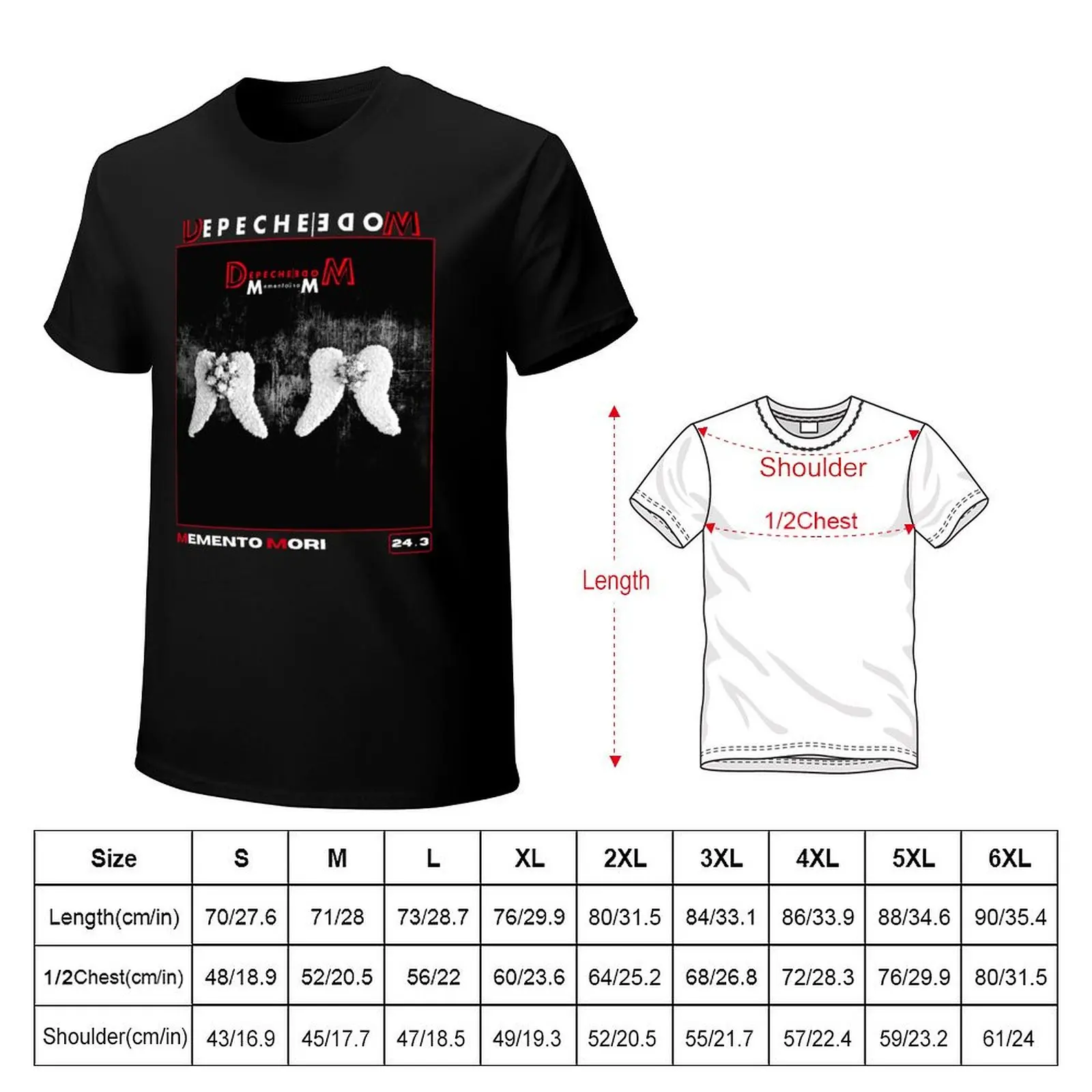 Memento Mori T-Shirt t shirts for man graphic tees T-Shirt