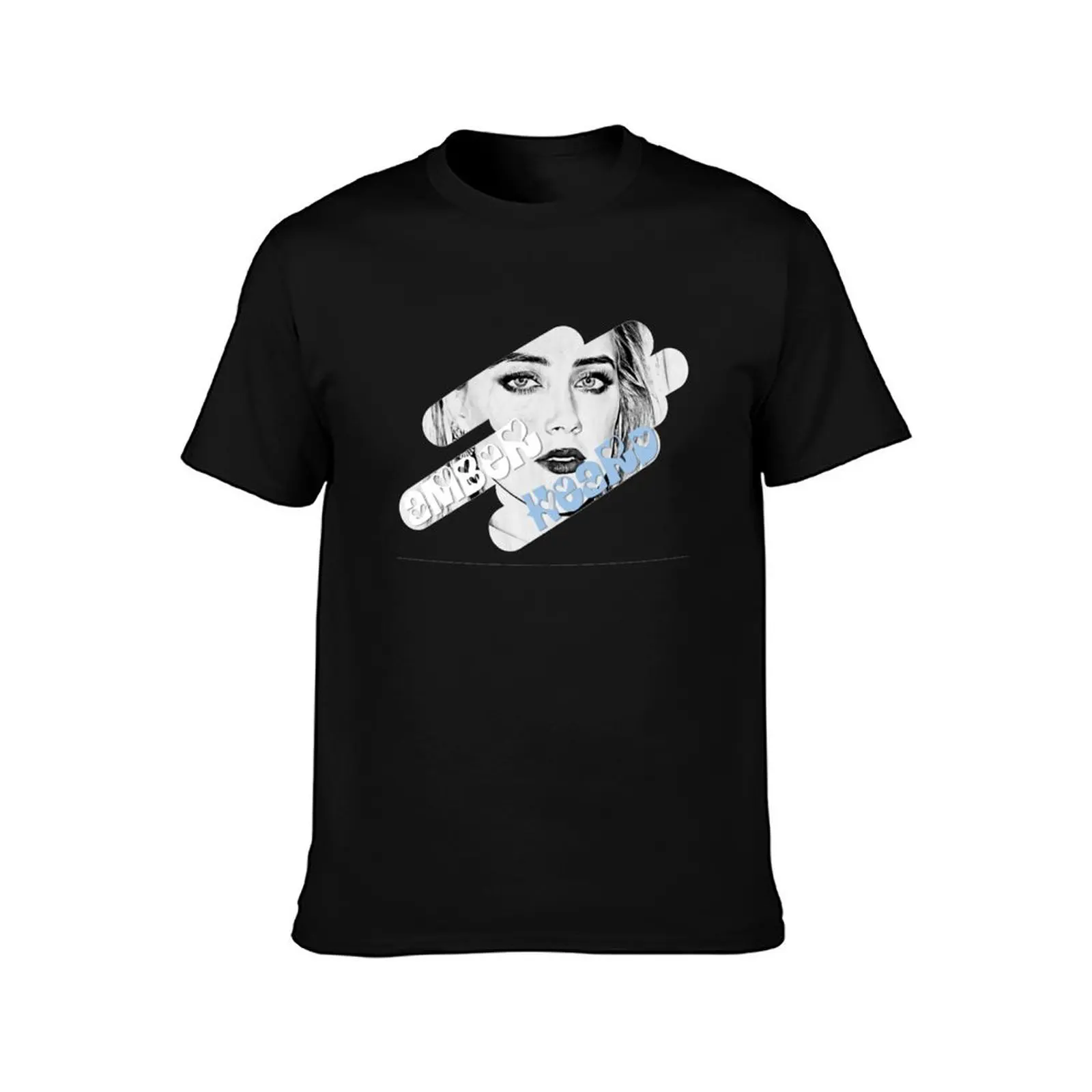 Amber Heard T-Shirt Holiday All Match T-Shirt