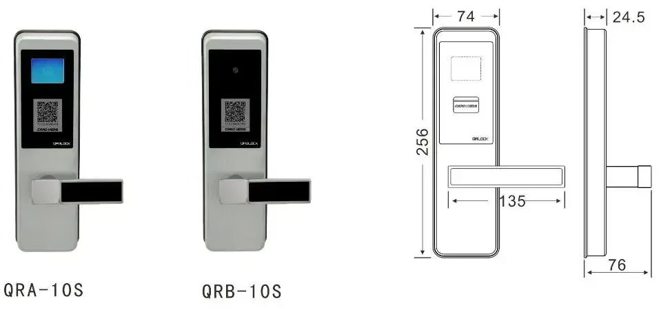 Qr Code Function Digital Door Locks With Smart Lock Knob