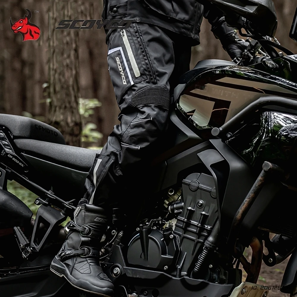 

Motocross Pants Motorcycle Riding Protection Pants For Men Off Road Motorcycle Rally Pants Windproof Wear Resistant Racing Pants