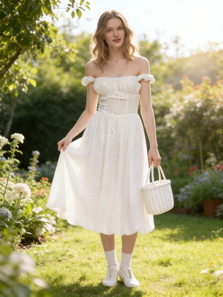 

Tsiisd Elegance Print Flower Long Dress Women Sleeveless Drawstring Fashion High-Waist Party Evening Dress Women's Maxi Dress