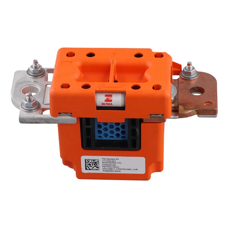 

A27U New 1111313-00-F Battery Pyrofuse For Tesla Model S 2012-2021 High Voltage Battery Disconnect Pyrofuse