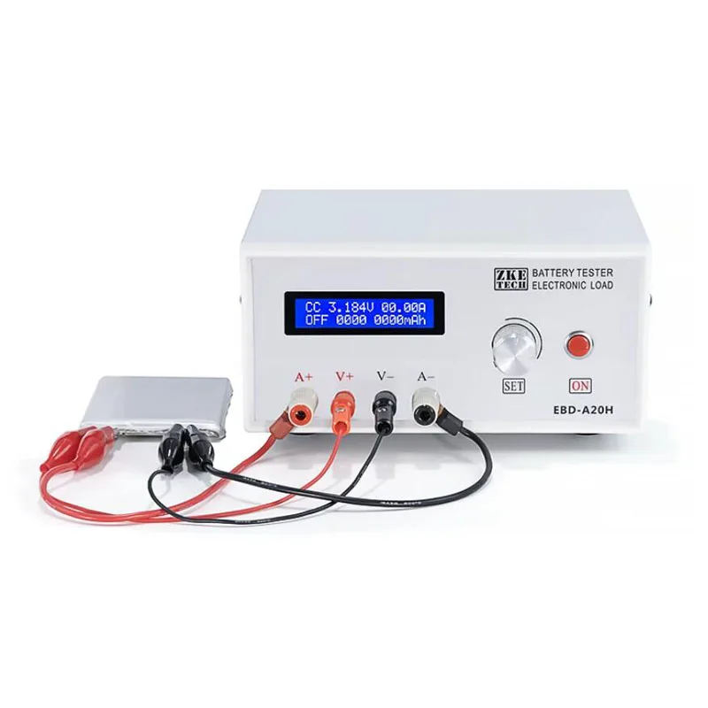 EBD‑A20H 200W 20A Electronic Load Upgraded Discharge Tester Four‑Wire Measurement For Battery Capacity Testing