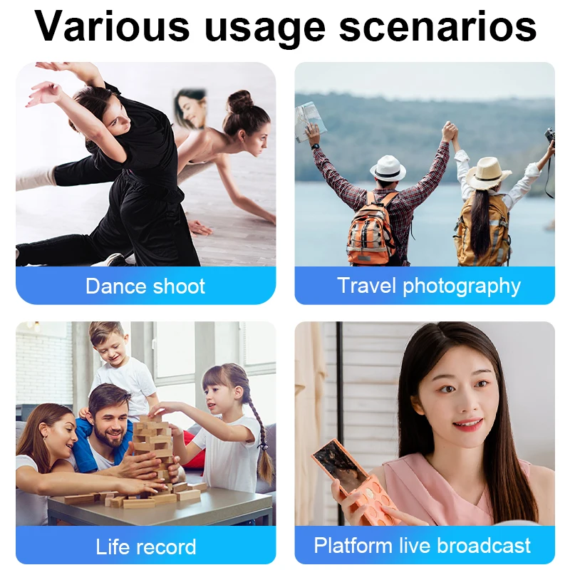 Portable Wireless Selfie Stick Tripod Extendable Tripod Bluetooth Detachable Remote Control Compatible With IPhone Mobile Phone