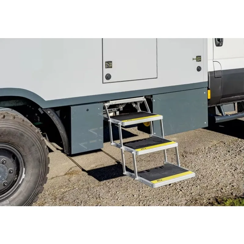 

Hot Sale High Quality Electric Car Side Automatic Telescopic Running Boards for RV Camper Trailer Motorhome Ladders