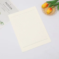 50 Sheets Letter Writing Papers Vintage Letter Papers Stationary Set Lined for Invitations Greeting Letter