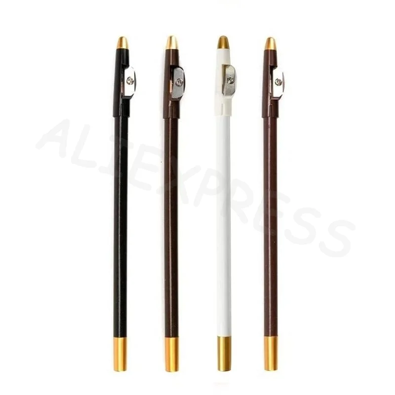 1Pcs Pencil For Men's Beard Edge Hairline Razor With Sharpener Hair Line Pen