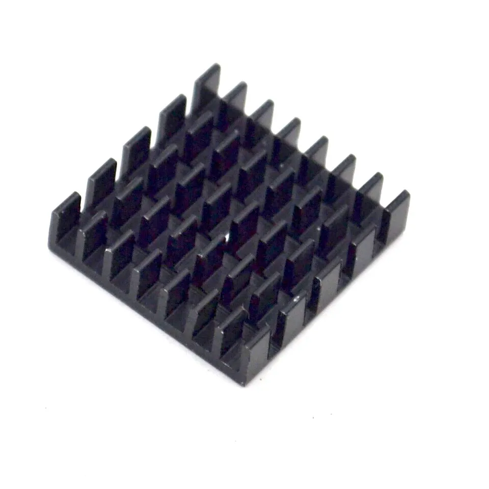 1pcs Heat sink 22*22*6MM (black slot) high-quality radiator