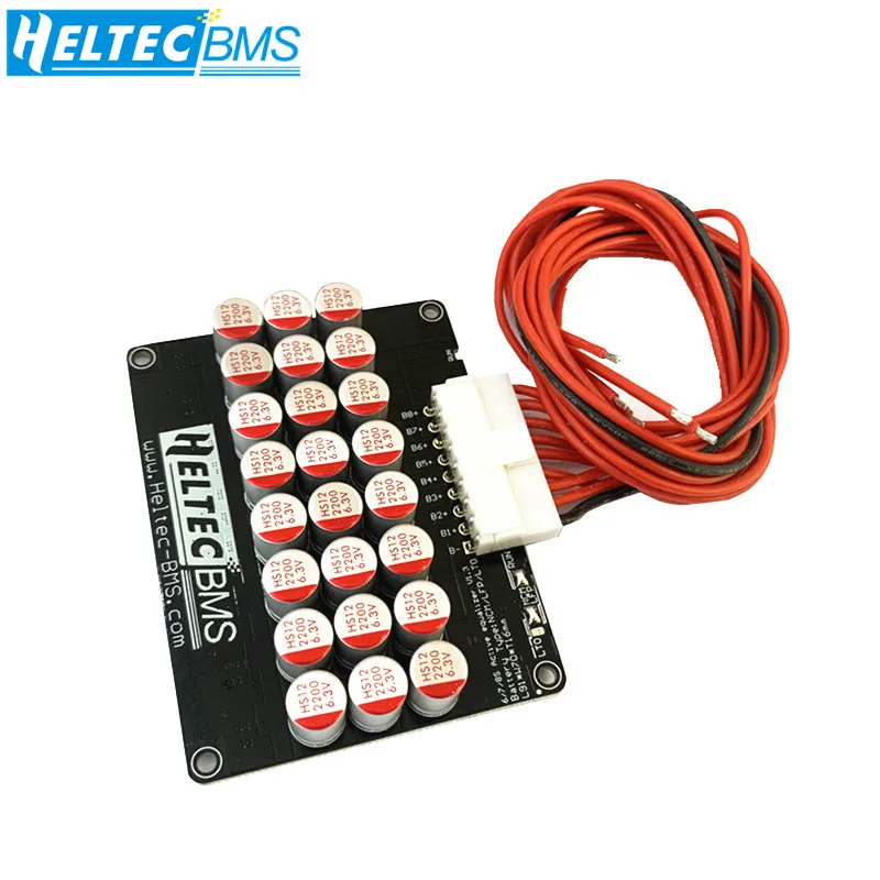 Heltec 6S 7S 8S 5A 6A Aktywny Balanser/Equalizer 8S do akumulatorów Lifepo4 Lithium Lipo LTO, płytka transferu energii, kondensator